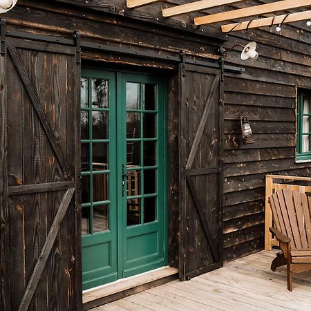 La Ferme Du Pont De Maumy, Cabane Au Bord De L'Etang Et Bain Nordique Busserolles Εξωτερικό φωτογραφία