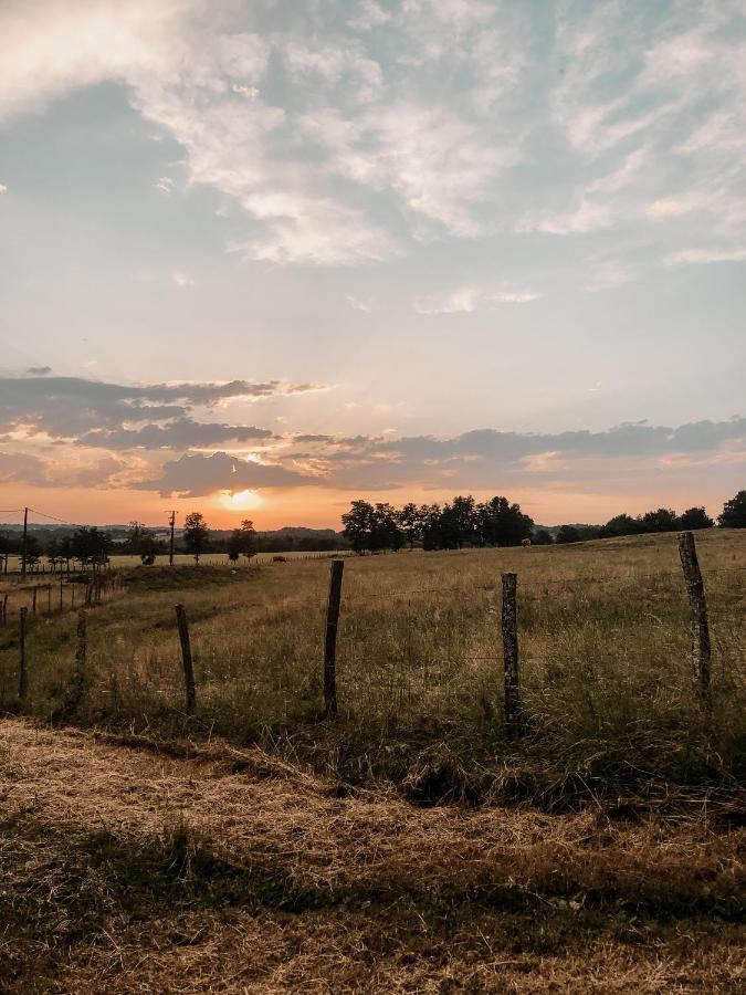 La Ferme Du Pont De Maumy, Cabane Au Bord De L'Etang Et Bain Nordique Busserolles Εξωτερικό φωτογραφία